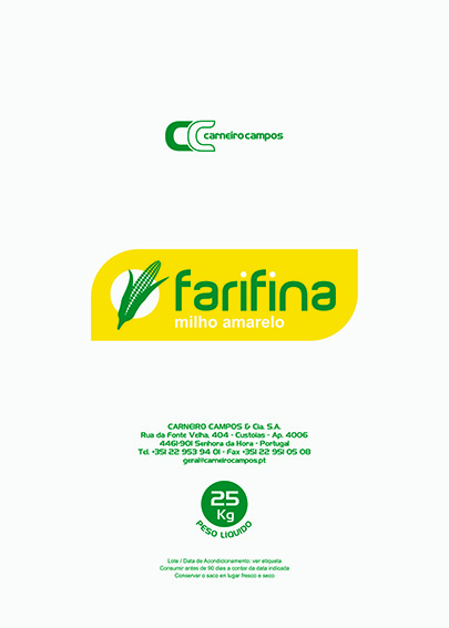 farifina milho